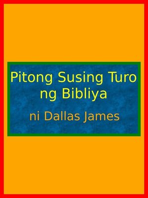 cover image of Pitong Susing Turo ng Bibliya